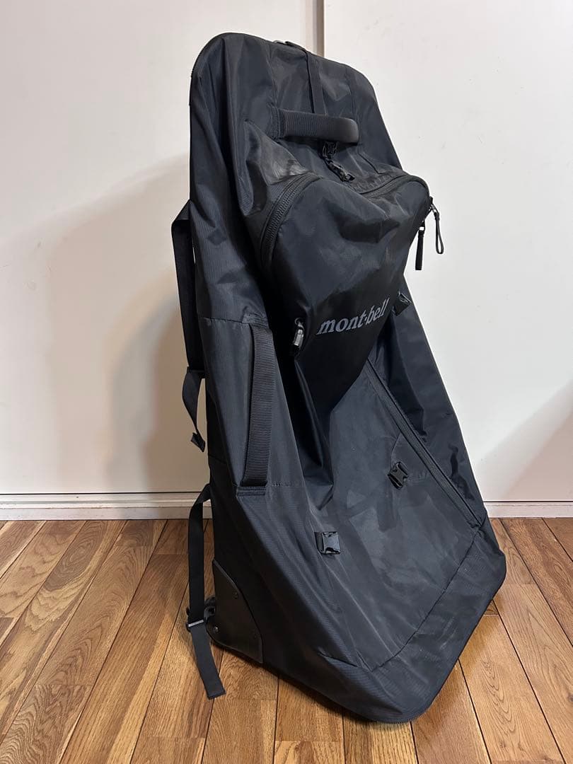 mont-bell ウィーリーダッフル 黒 大阪市西区引取歓迎 ウィリー 100