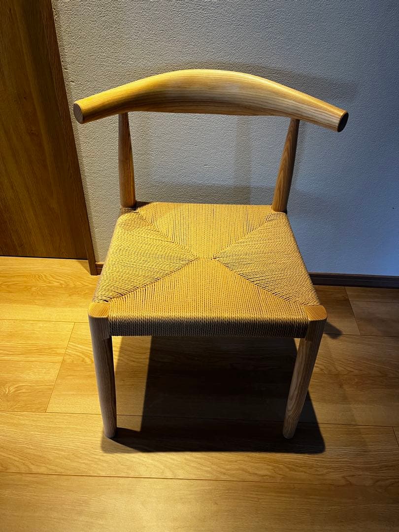 ペーパーコード　ナチュラル　ダイニングチェア　椅子