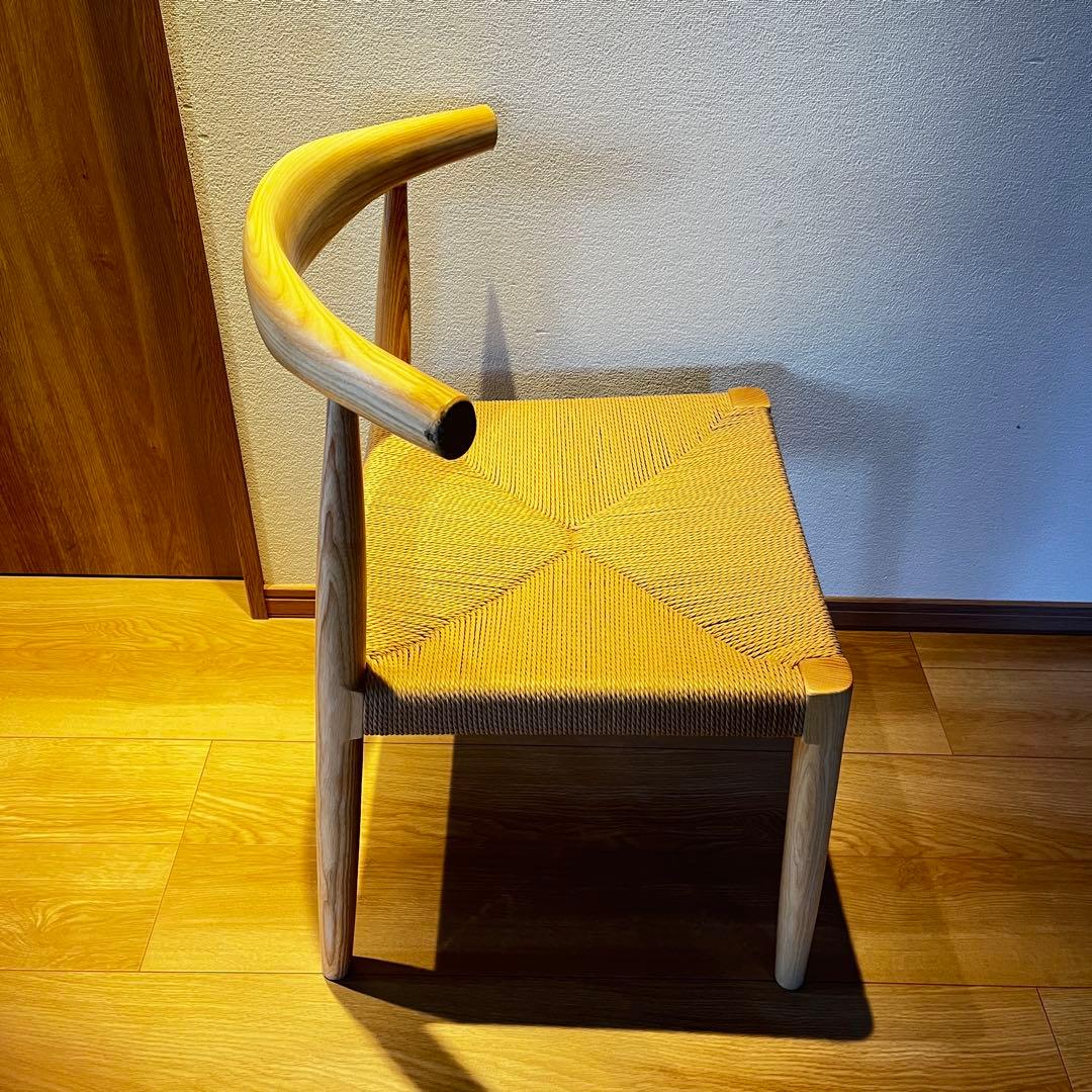 ペーパーコード　ナチュラル　ダイニングチェア　椅子