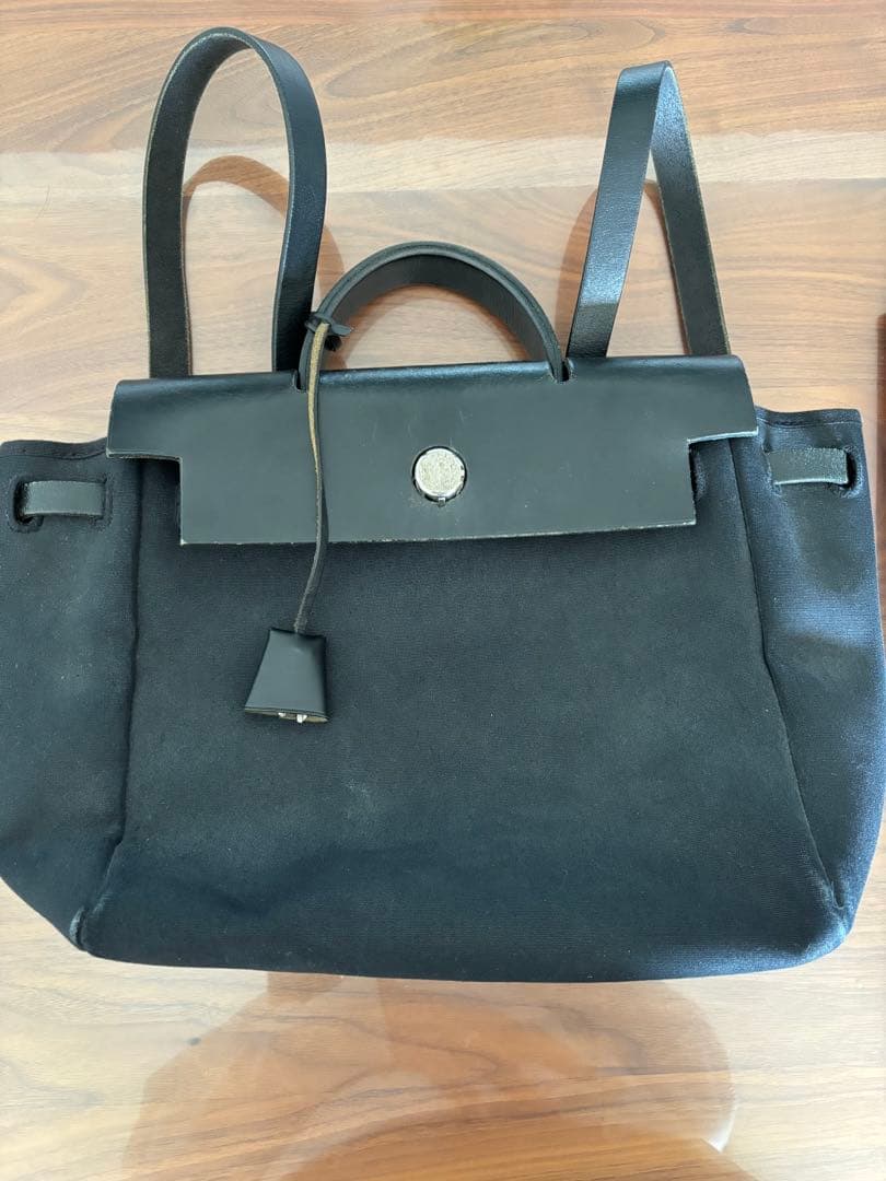 HERMES エールバッグ 黒