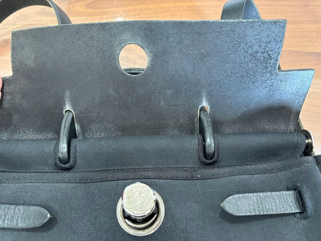 HERMES エールバッグ 黒