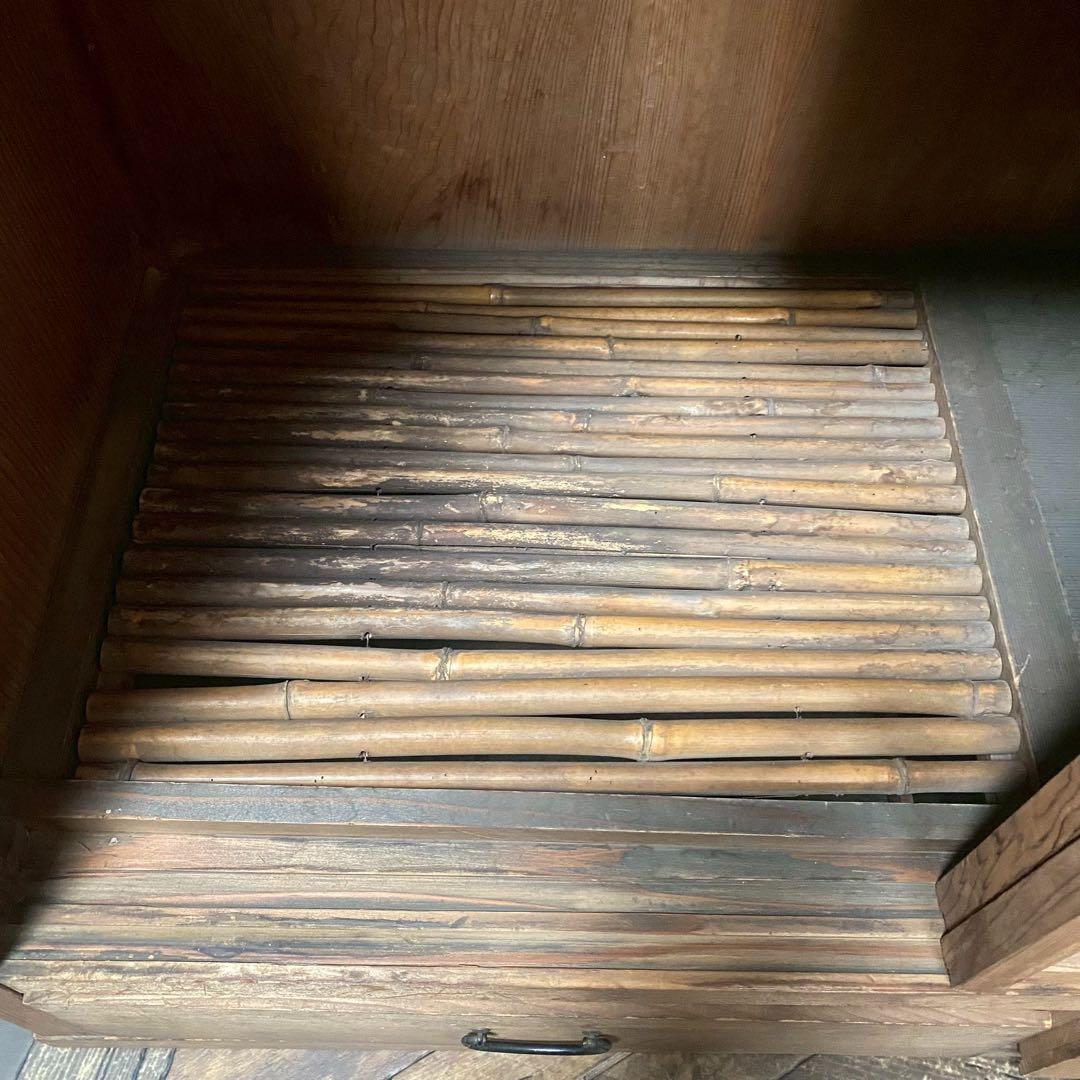 茶箪笥 和 インテリア 茶道具 昭和レトロ 当時物 棚