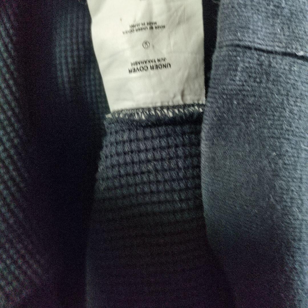 undercoverism サーマルジップ　ミリタリーポケット付き黒パーカー M