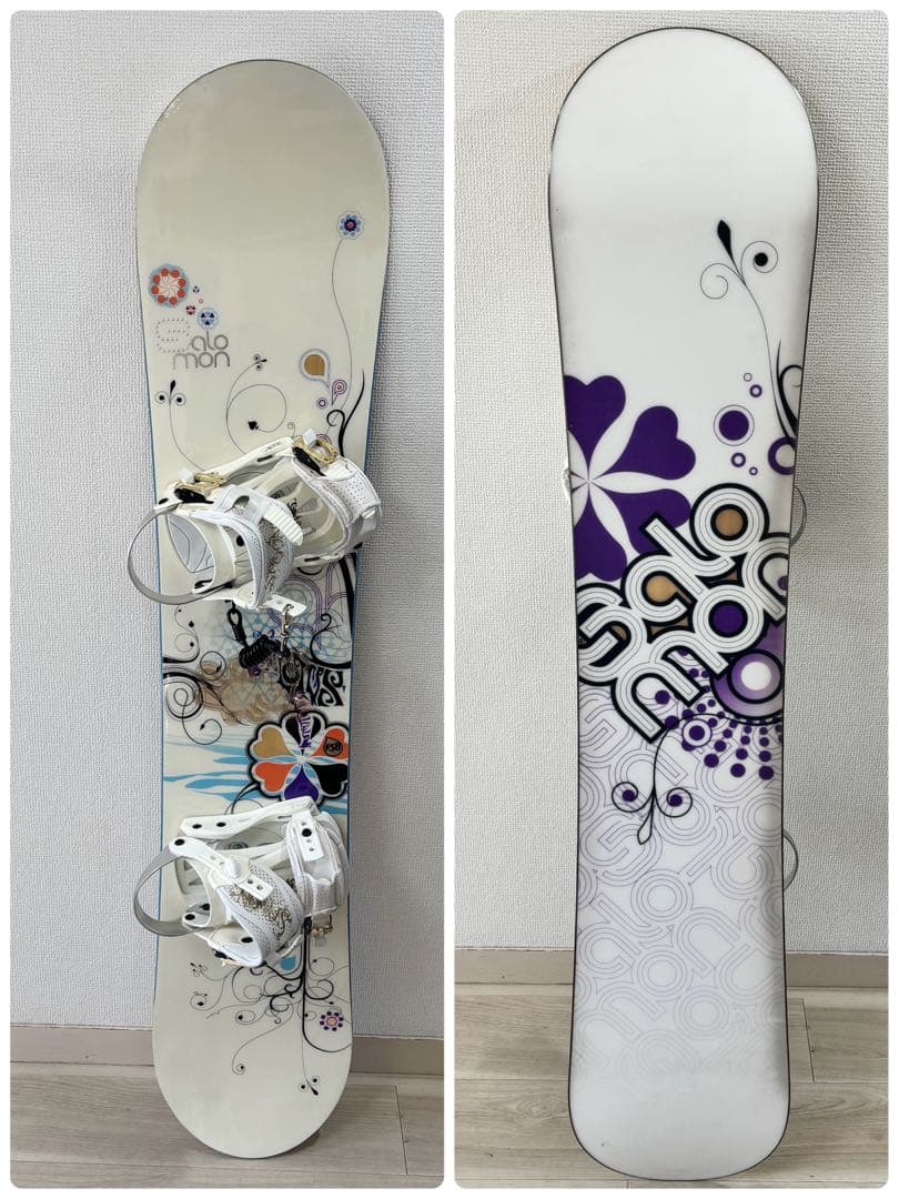 豪華4点セットSALOMON Spoonレディース スノボー 138 ブーツ