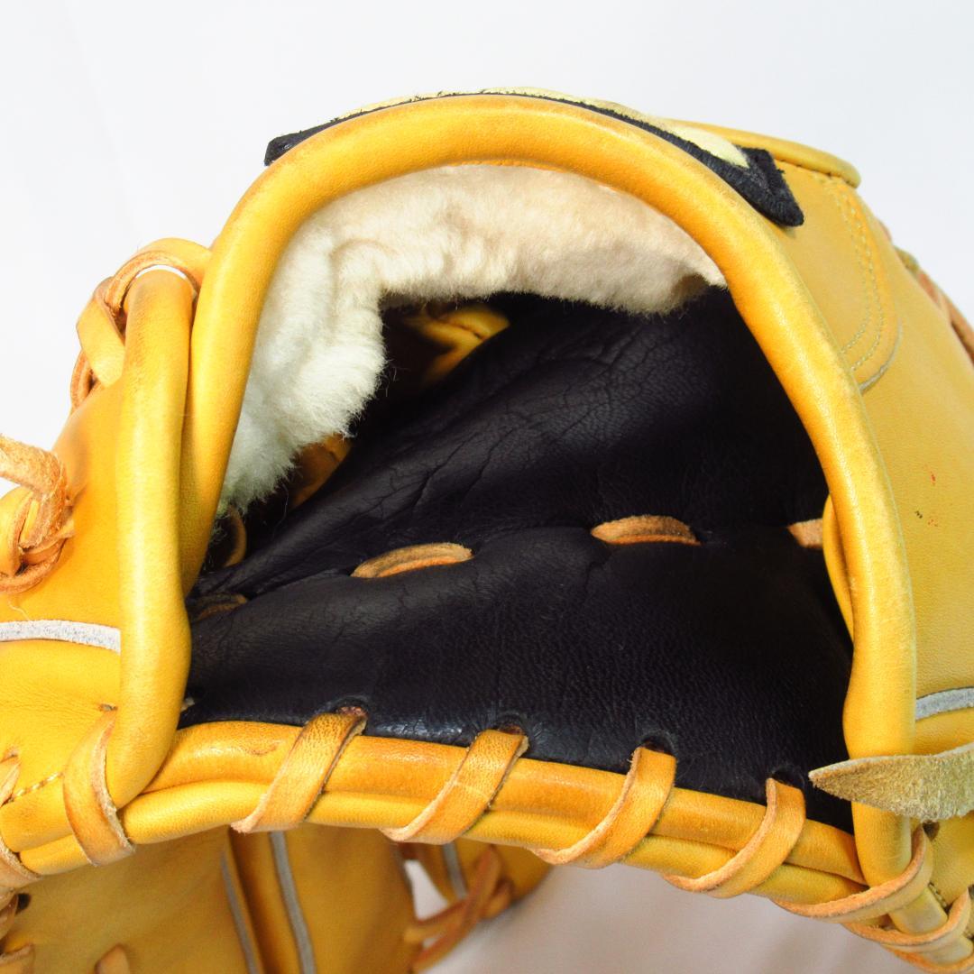 ザナックス トラストプロ 硬式用グラブ 外野手用 グローブ イエロー