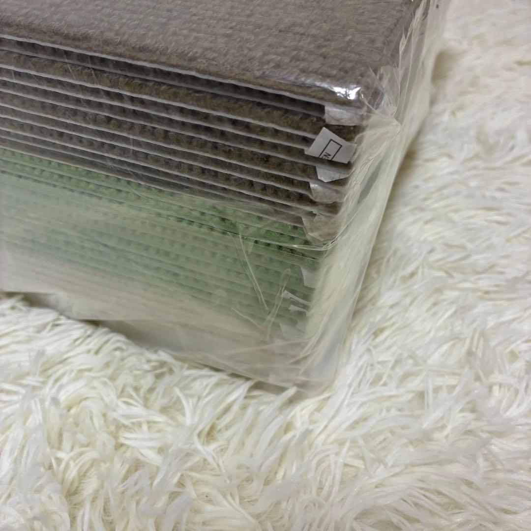 【90枚】新品 タイルカーペット ジョイントマット 防音 洗える タイルマット