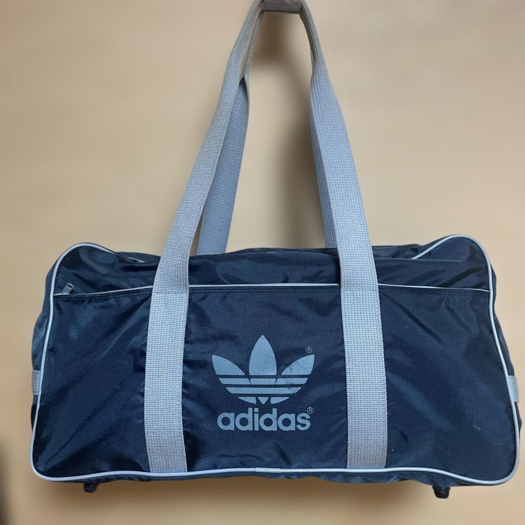 adidas アディダス　ボストンバッグ　スクールバッグ　兼松モデル　ネイビー
