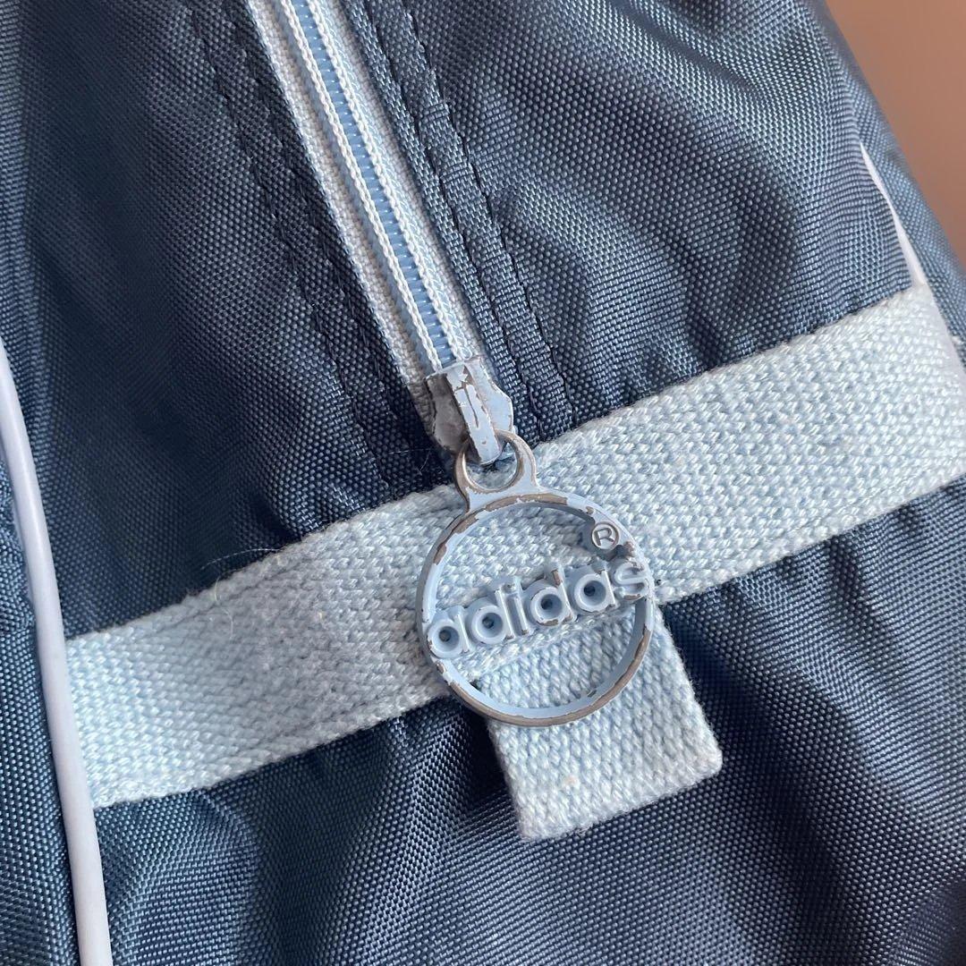 adidas アディダス　ボストンバッグ　スクールバッグ　兼松モデル　ネイビー