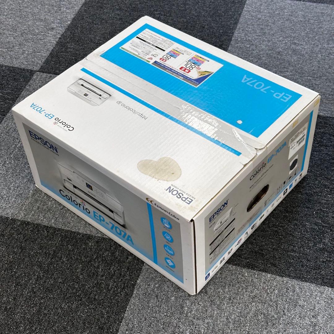 ◯送料込！未使用新品 EPSON カラリオ EP-707A 未開封 元箱発送
