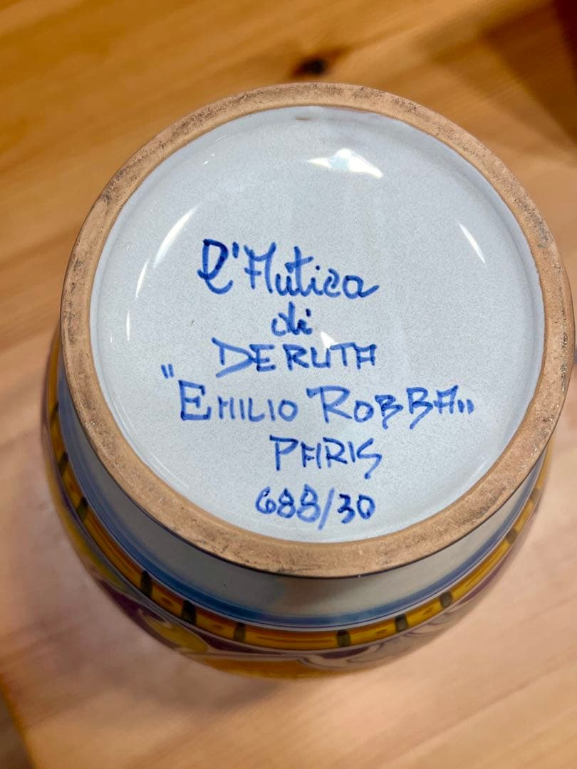 DERUTH エミリオ・ロッバ 花瓶