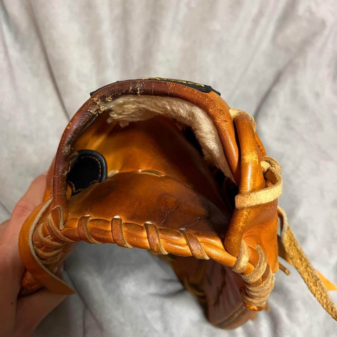 ミズノプロ　一般軟式外野手用グローブ コユニ　左投げ　左利き　右手用