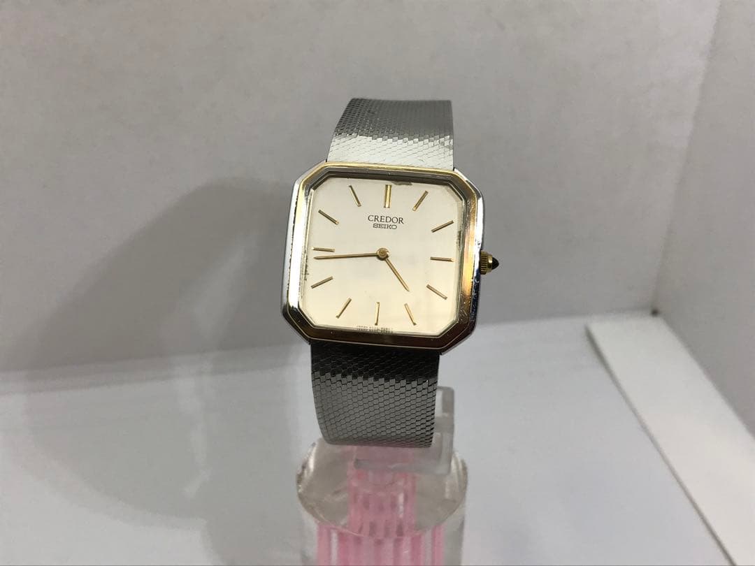 s*h様 CREDOR クォーツ腕時計 スクエア