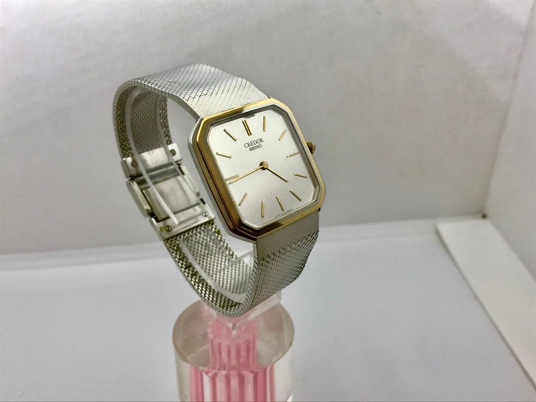 s*h様 CREDOR クォーツ腕時計 スクエア