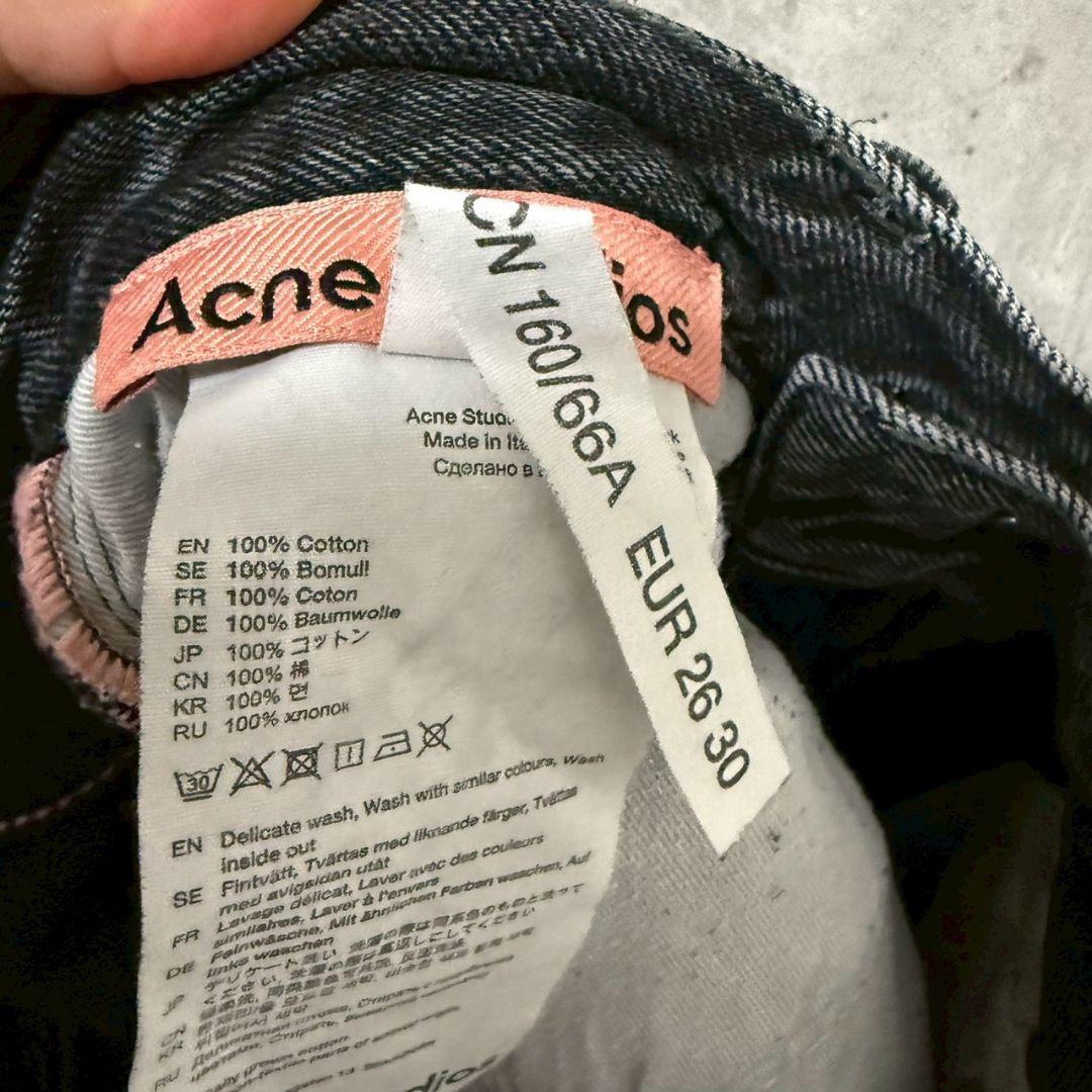 ✴️アクネストゥディオズ　ジーンズ　ストレート　イタリア製　黒　W26