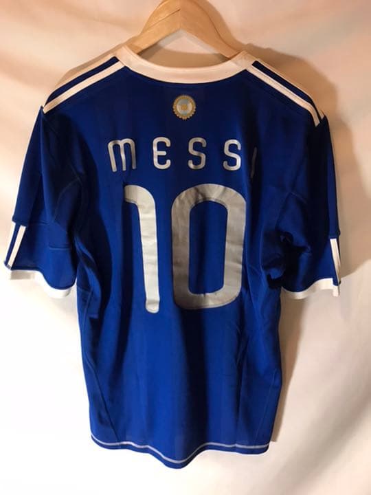 新品正規品adidas アルゼンチン代表「10」メッシ 半袖 2XOユニフォーム