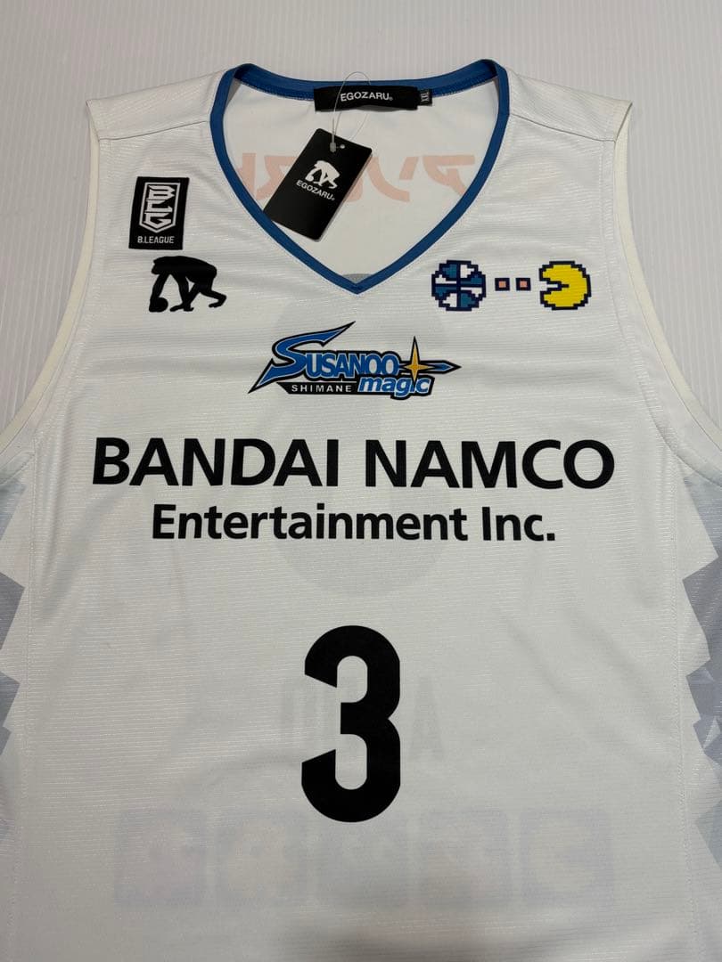 未使用 島根スサノオマジック 安藤誓哉 ユニフォーム　アウェイ 2XL バスケ