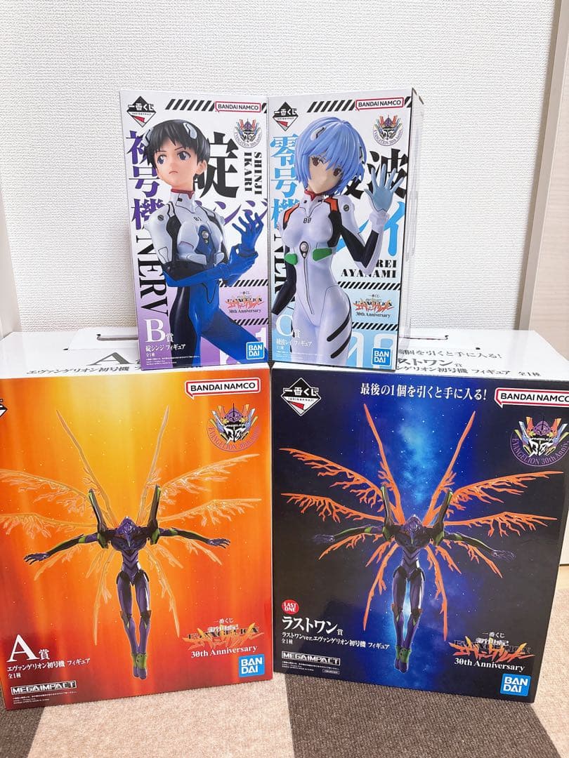 新世紀エヴァンゲリオン 一番くじ フィギュアセット