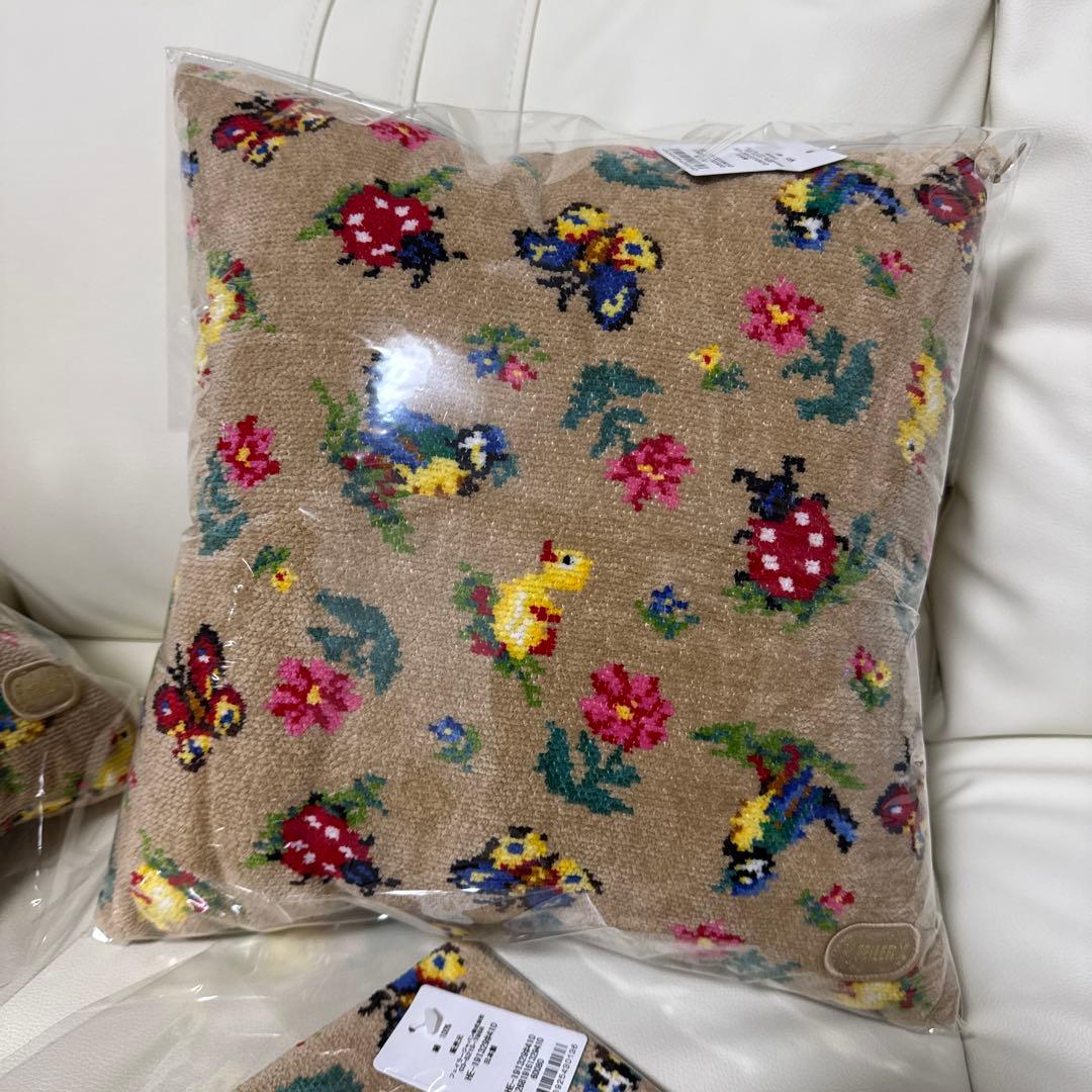 フェイラー　クッション2点＋ティッシュBOXカバー