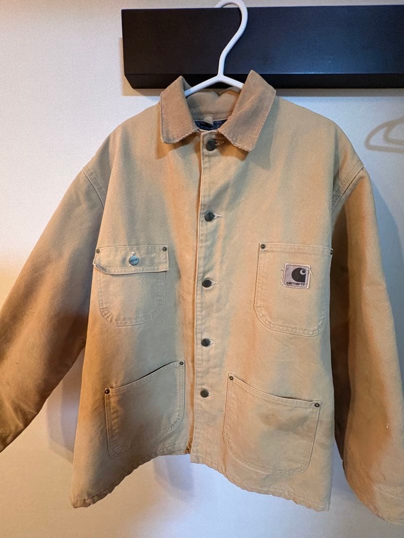 【レア】90's Carhartt ミシガンチョアコート ブランケット裏地付き