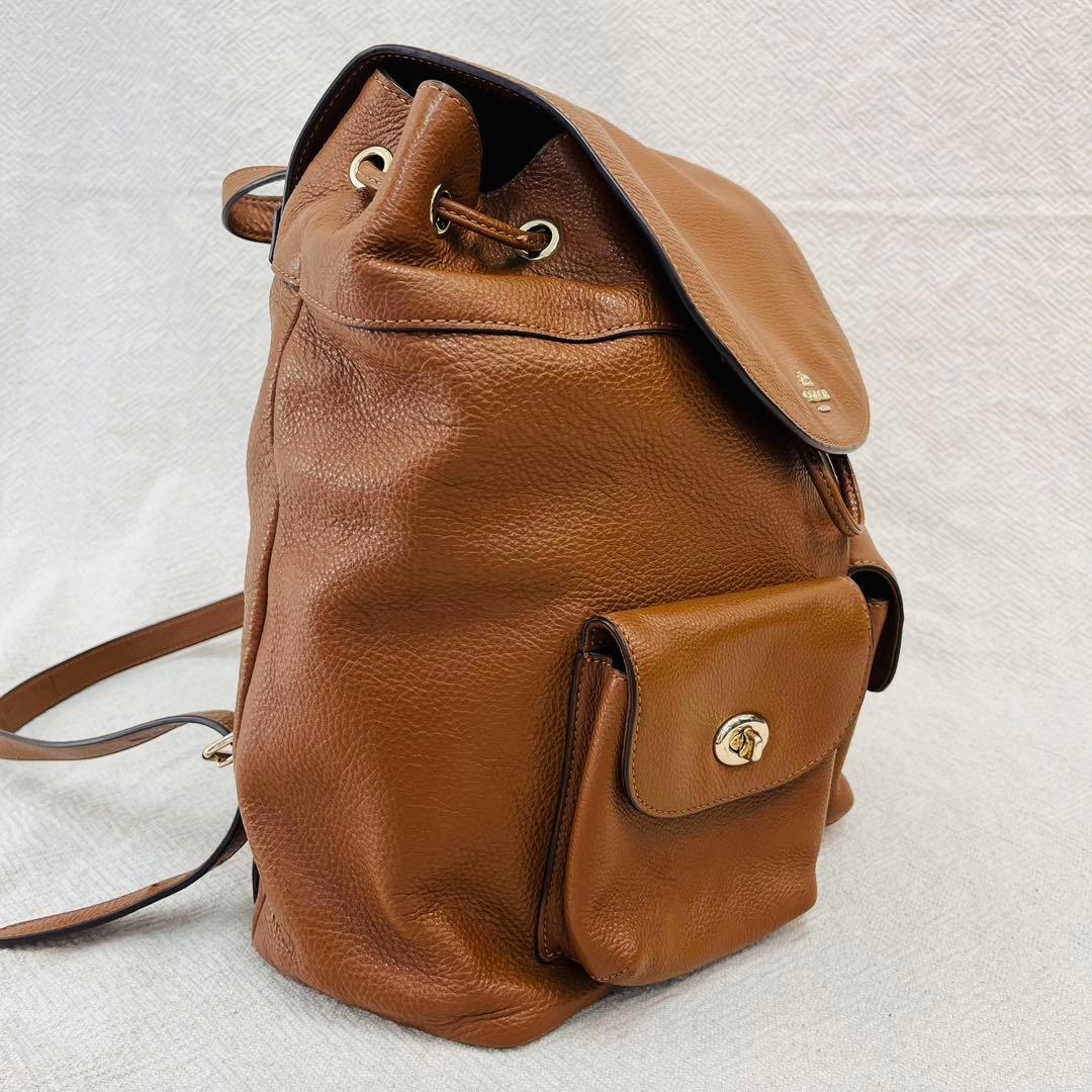 COACH コーチ バックパック ビリー リュックサック ブラウン
