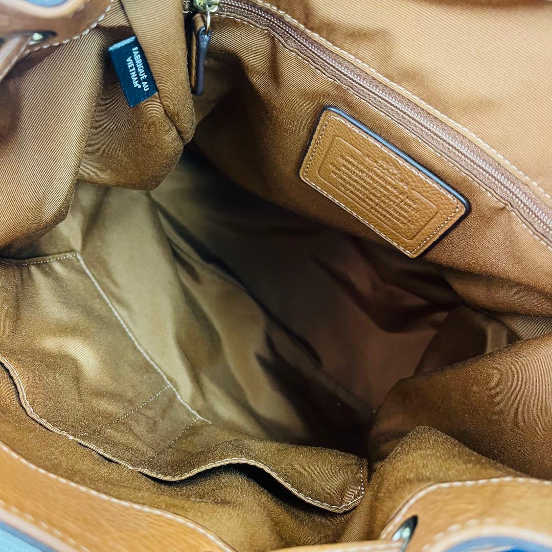 COACH コーチ バックパック ビリー リュックサック ブラウン