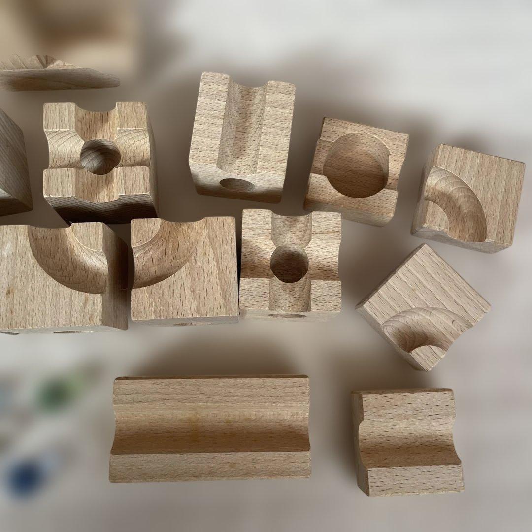 cuboro 知育玩具 木製ブロックセット