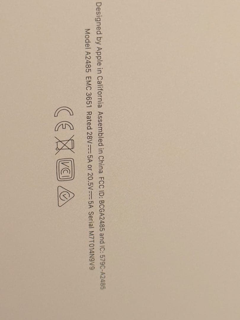 美品MacBookPro 16インチ M1 16GB 1TB16コア - US⌨️