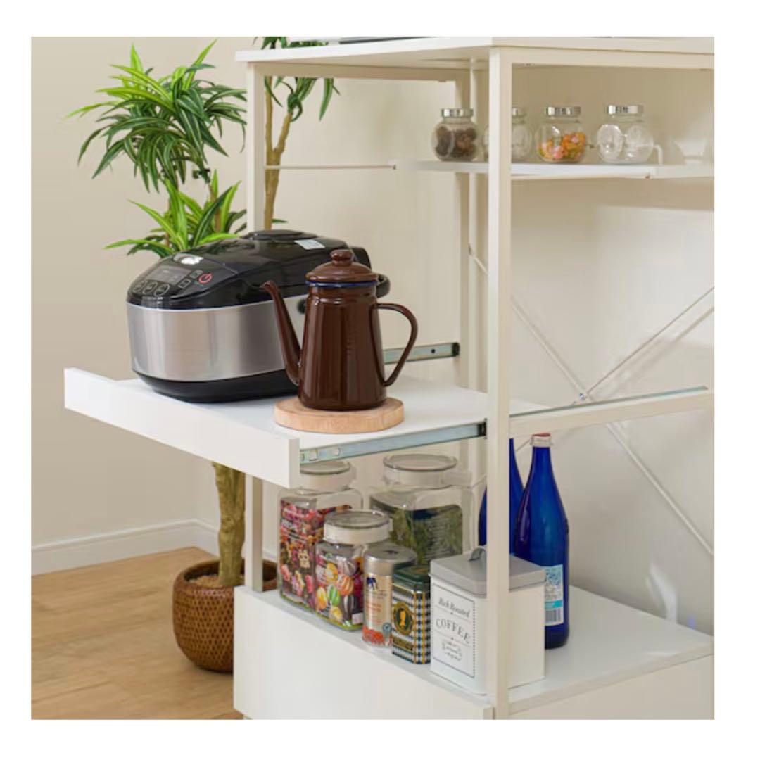 レンジラック ニトリ ホワイト