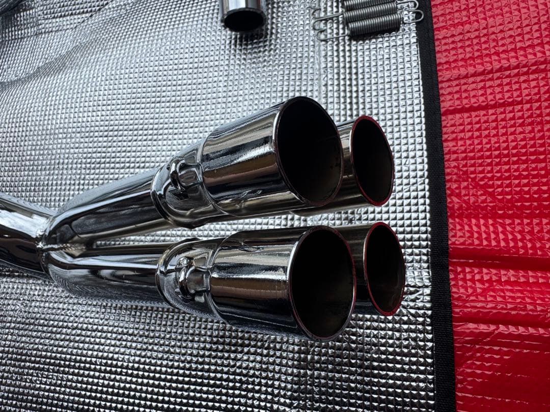 ゼファー400/x用 Pretty Racing ガニ股ブレット　4-2-1