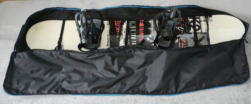 スノーボード3点(ボードK2、ビンディングELAN、ケース)158㎝　送料込み