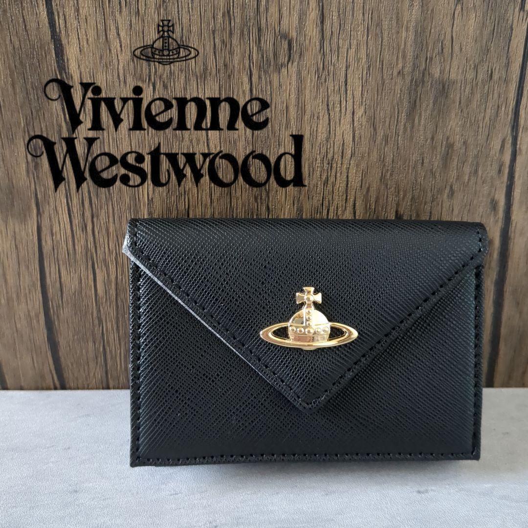 【新品】ヴィヴィアンウエストウッド　　三つ折り財布　165VW748