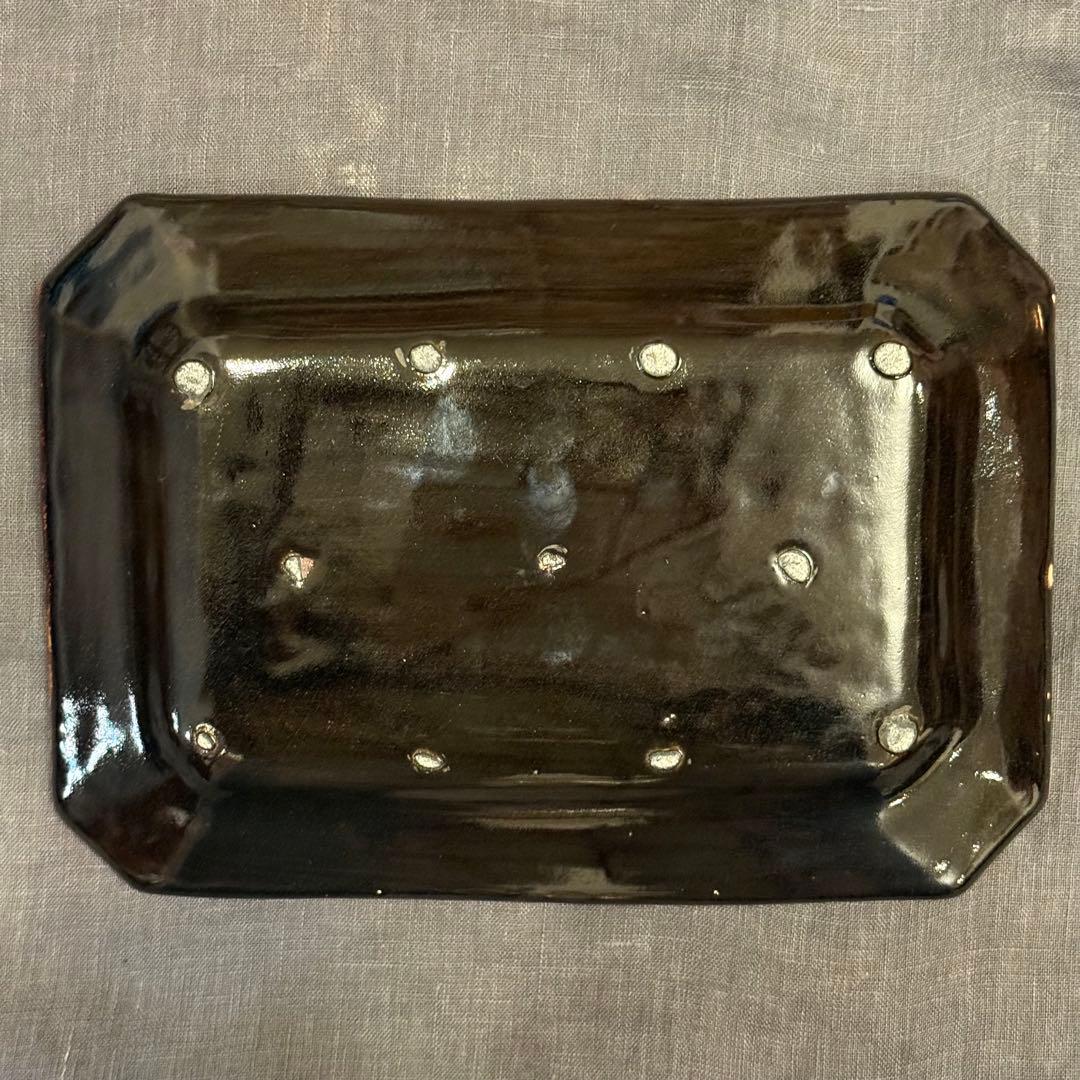 伊藤聡信さん　印判スクエアリムプレート②