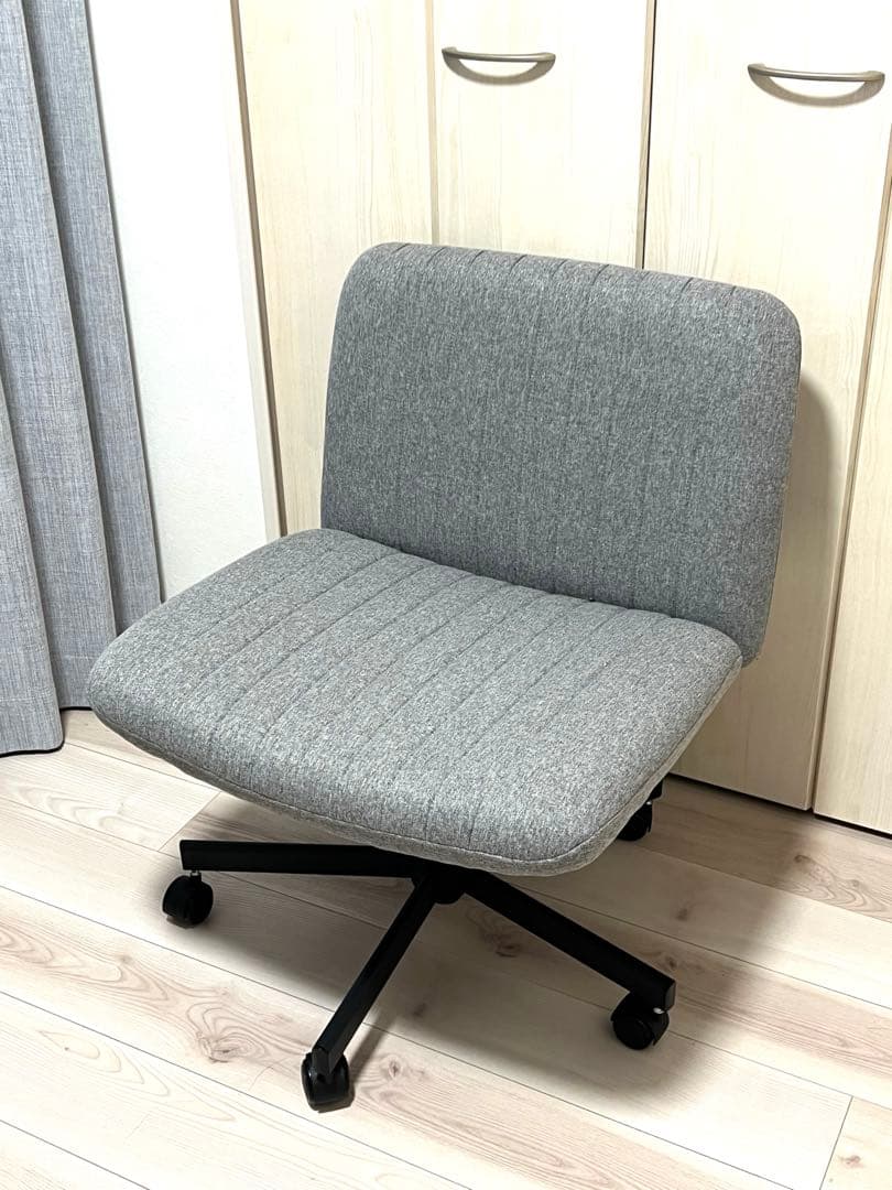 ❤️あぐらチェア ❤️デスクチェア 椅子 キャスター付き　高さ調整