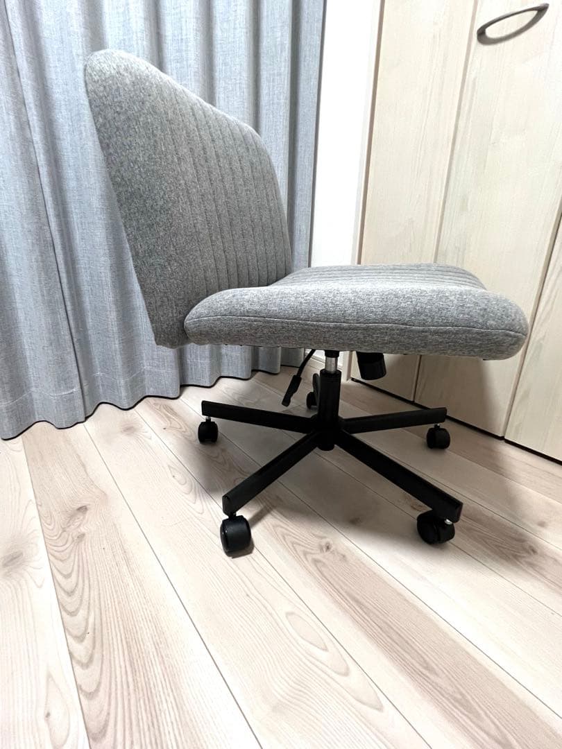 ❤️あぐらチェア ❤️デスクチェア 椅子 キャスター付き　高さ調整