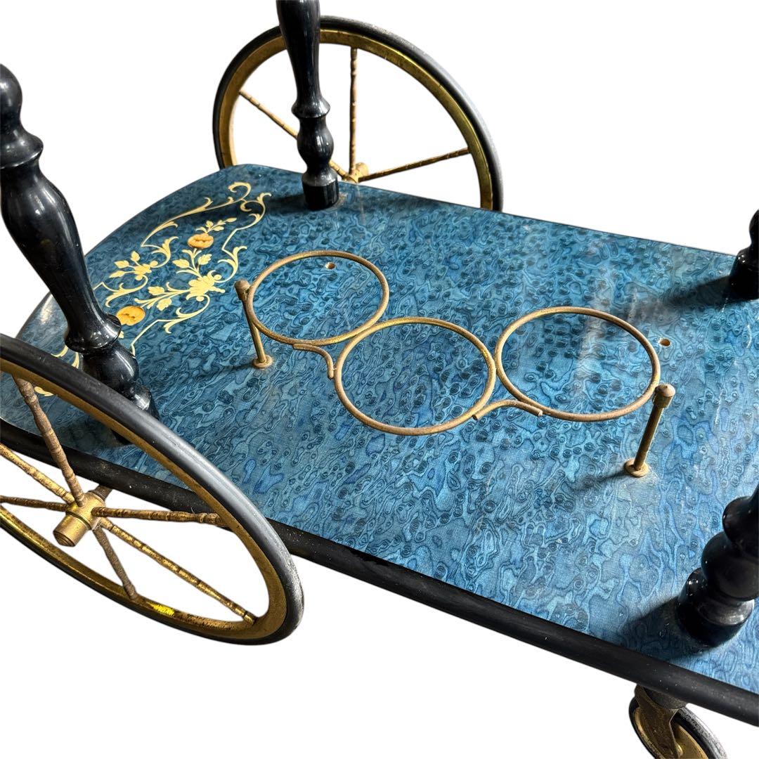 イタリア製 アンティーク 配膳ワゴン キッチンワゴン