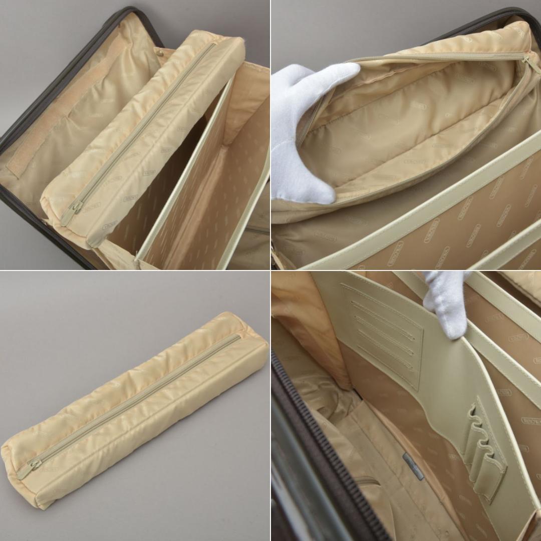 RIMOWA◇リモワ サルサデラックス キャリーバッグ ポリカーボネート 茶