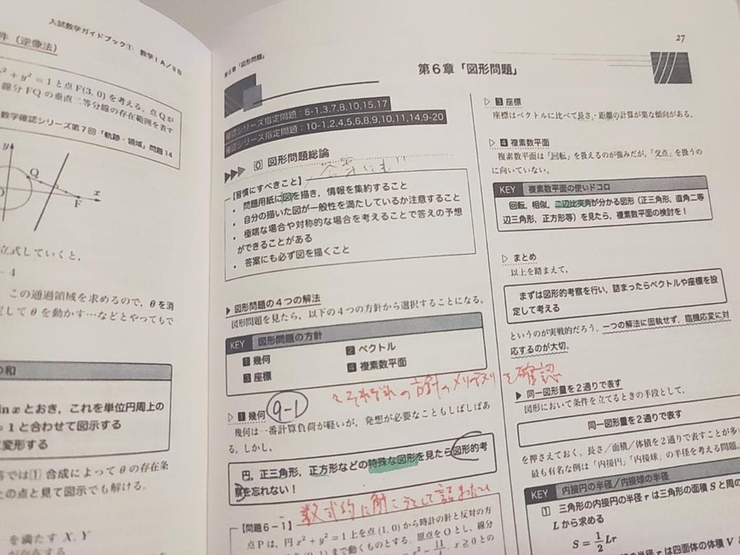 鉄緑会の中前先生高3数学SA入試数学ガイドブック数学ⅠAⅡBⅢ通期　河合塾 駿台