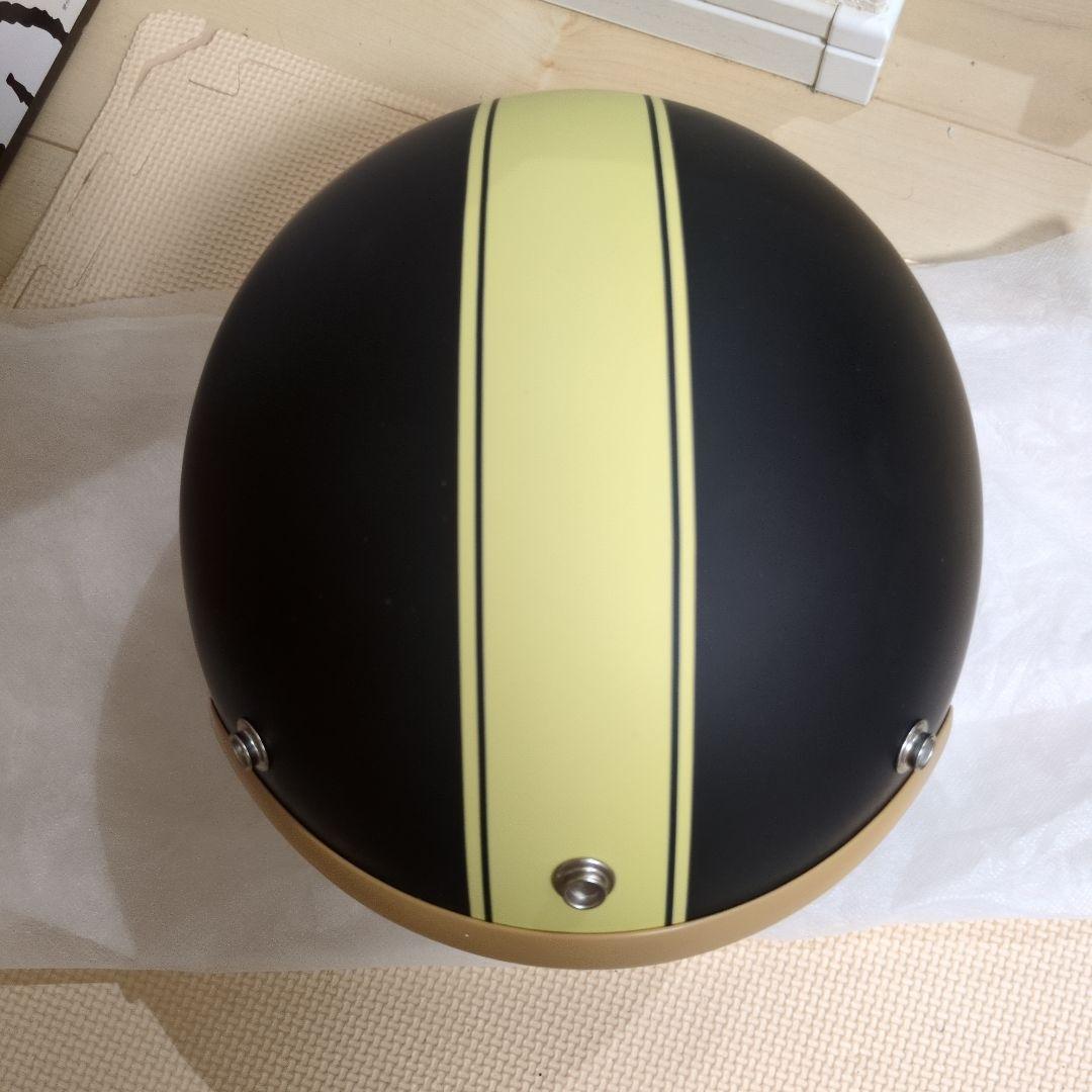 アークス　スヌーピージェットヘルメットSNJ-19　マットブラック/アイボリー