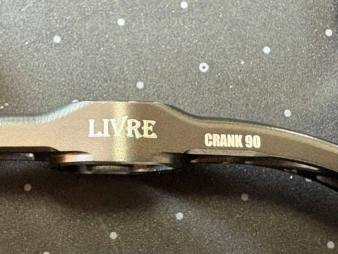 リブレ クランク 90 livre crank 90 右 センターキャップ付