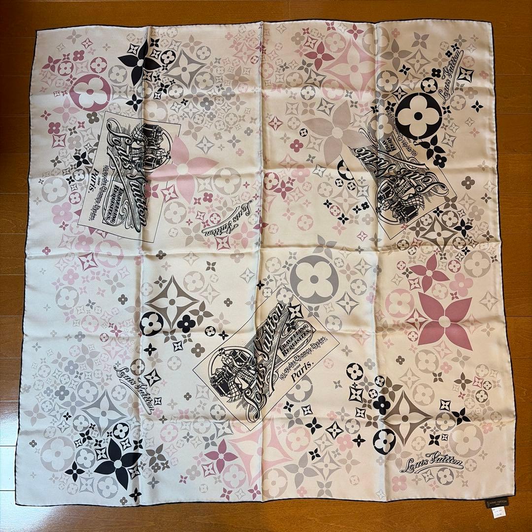 ルイヴィトン シルクスカーフ