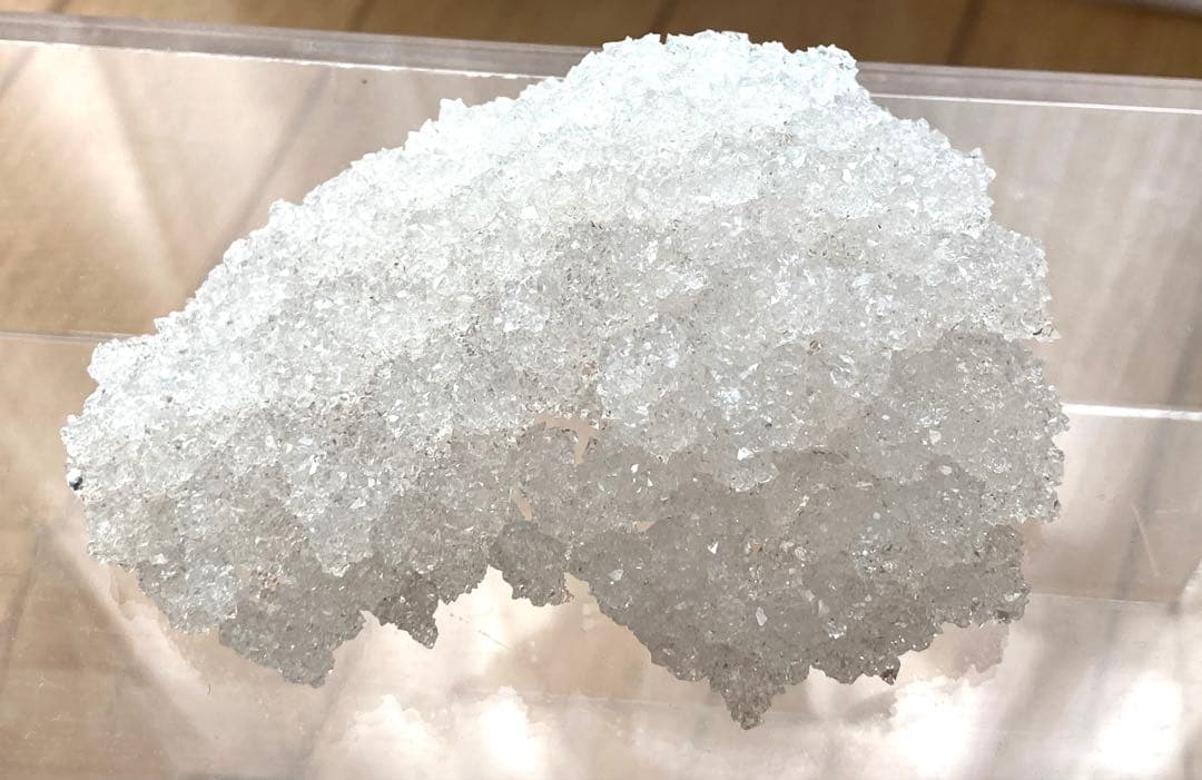 マイクロアポフィライト　クラスター　アポフィライト　魚眼石　原石　鉱物　天然石