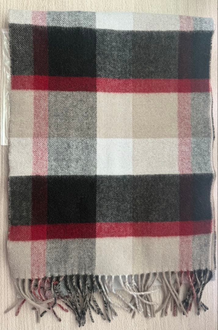 BLACK LABEL クレストブリッジチェックリバーシブルマフラー