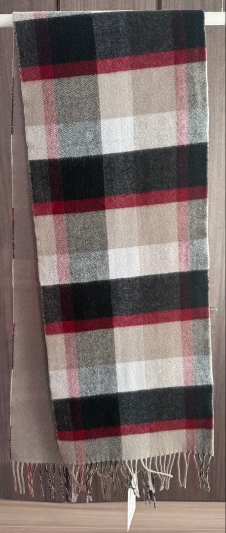 BLACK LABEL クレストブリッジチェックリバーシブルマフラー