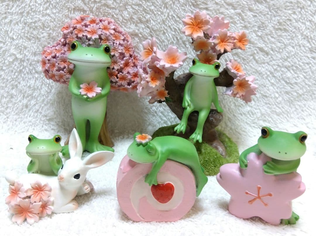 カエルのコポー　桜セット