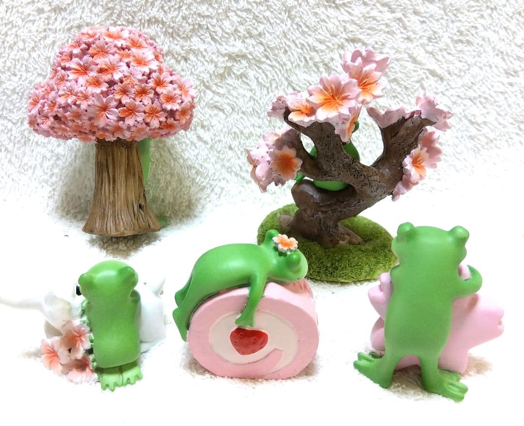 カエルのコポー　桜セット