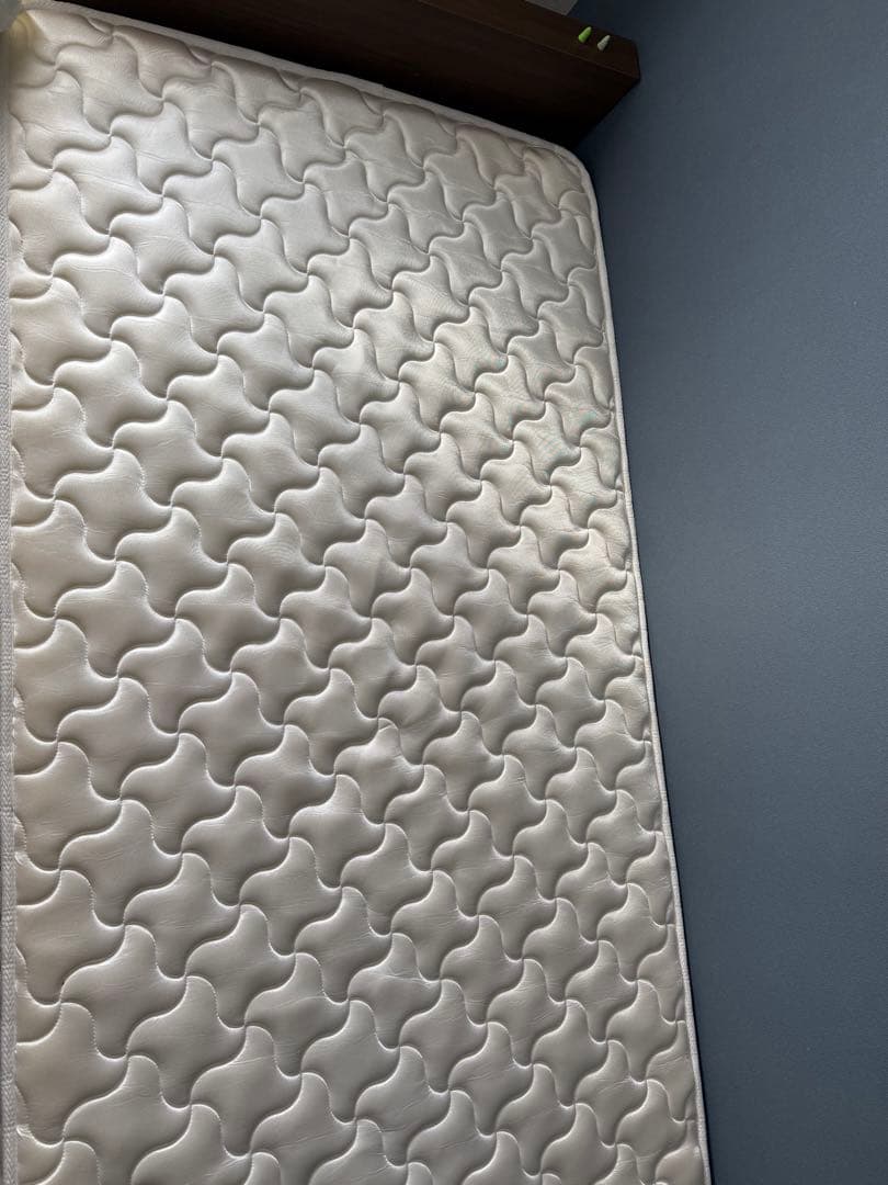 シングル スプリングマットレス ホワイト