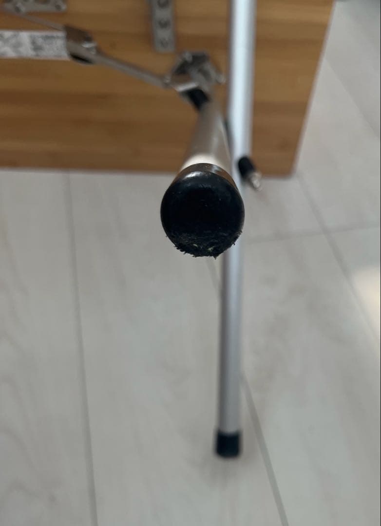 極レアThe arth 角男 スノーピーク ワンアクションローテーブル竹