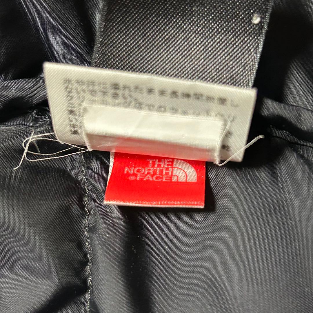 ノースフェイス ヌプシ 700 センターロゴ ダウンジャケット カモフラ 黒