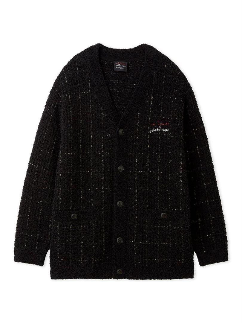 gelato pique【JOEL ROBUCHON】ツイードモコカーディガン