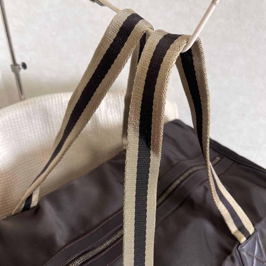 ◇美品 GUCCI グッチ ボストンバッグ トラベルバッグ ナイロン ブラウン◇